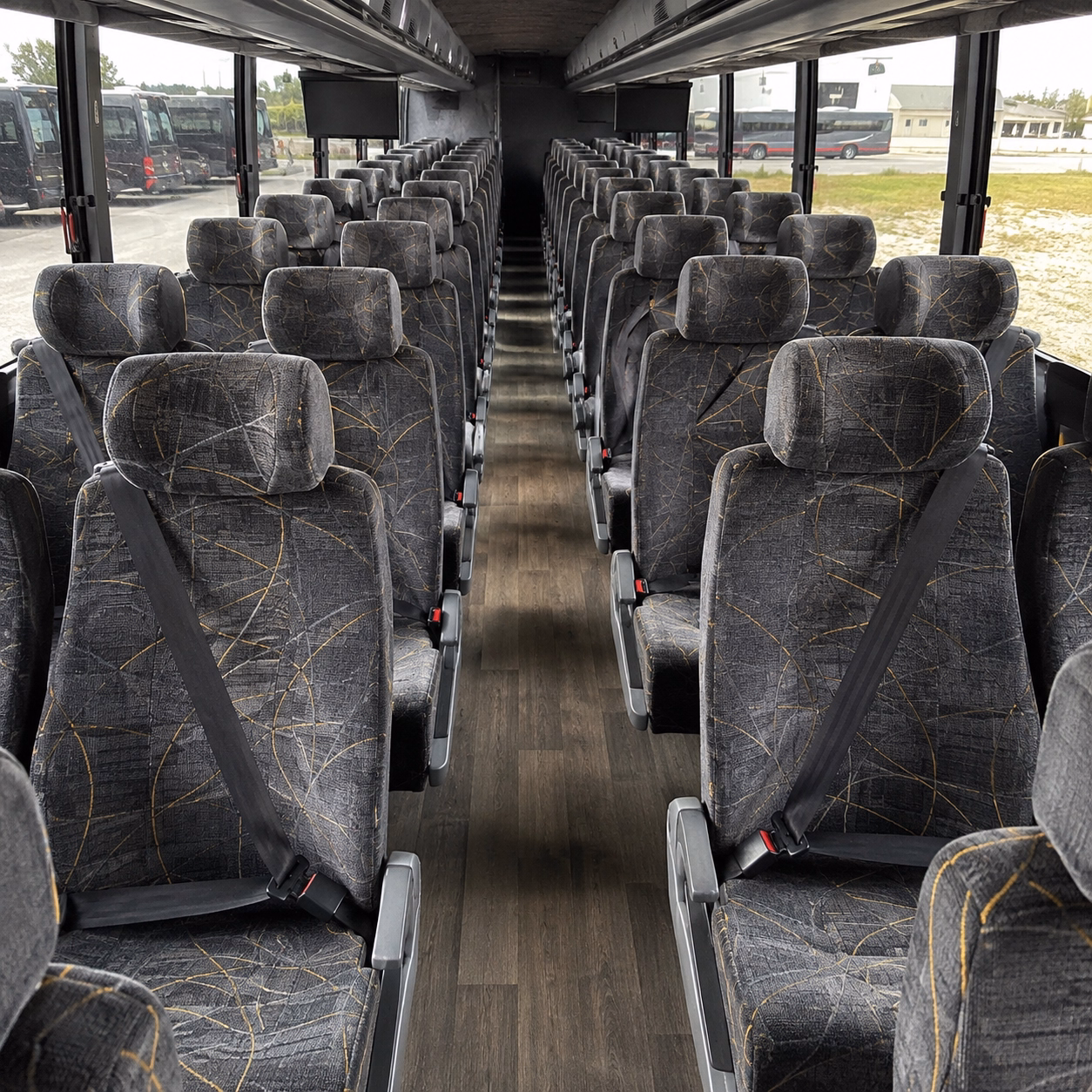 cranston easy corporate transportation with a cranston charter bus